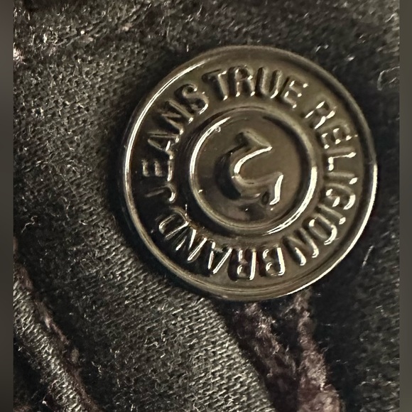 True Religion Jennie Curvy Mid Rise Black Skinny Jeans Women’s Size 29  ☮️ - Picture 9 of 10